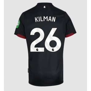 West Ham United Max Kilman #26 Venkovní Dres 2024-25 Krátký Rukáv